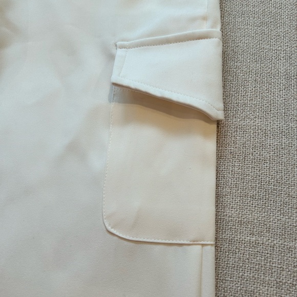 Cream Cargo Pants - Forever 21 - Picture 3 of 3